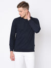 Men Dark Navy Sweatshirt