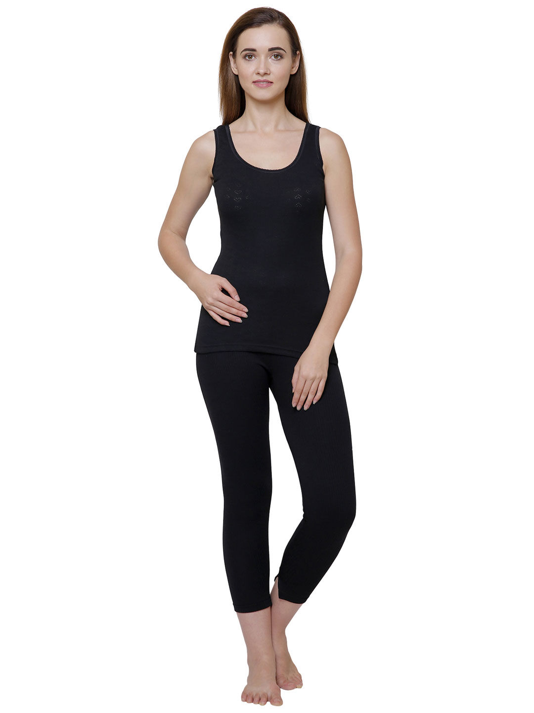Wholesale Bodycare Womens Thermal Tops Round Neck Sleeveless Pack