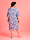 Instafab Choice Image Plus Size Women Floral Design Stylish Casual Dresses