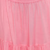 Aawari Rayon Skirt Top Set For Girls and Women Baby Pink
