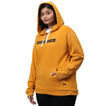 Instafab Teespring Plus Size Women Printed Stylish Casual Hooded Sweatshirts