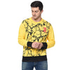 Vimal Jonney Nature Yellow Full Sleeve Sweatshirt