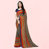 Multicolor Printed Art Daily Wear Georgette Blend Saree