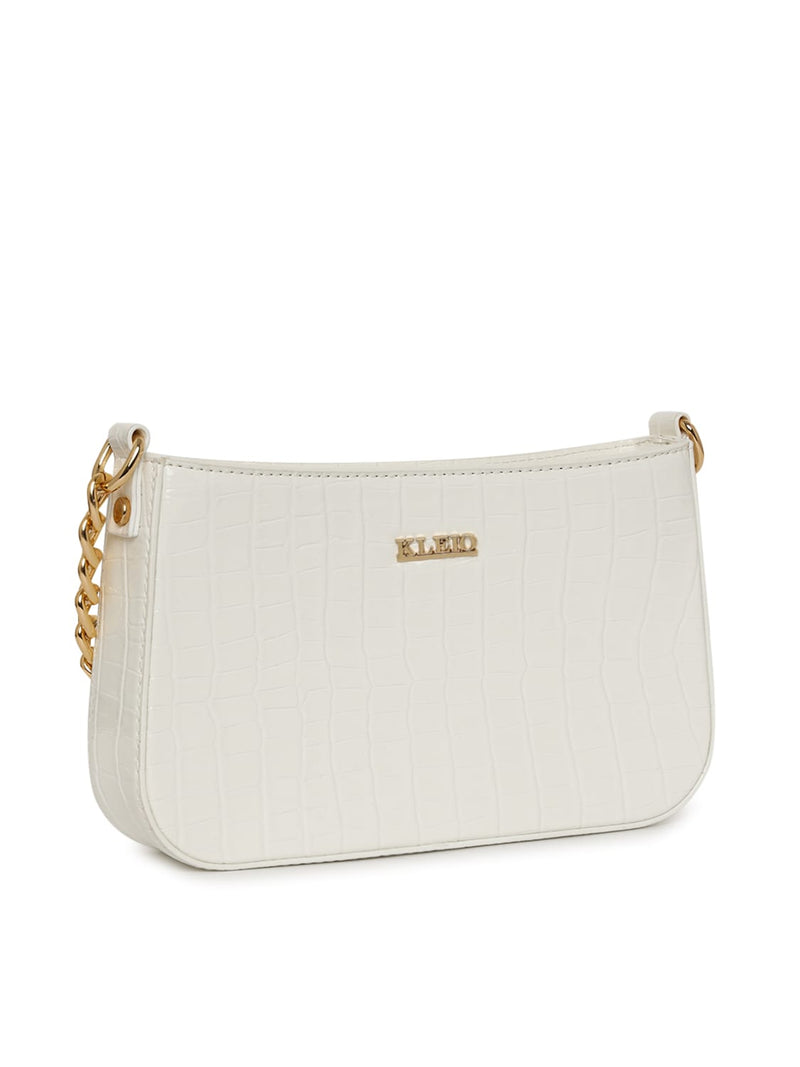 Kleio Wow Womens' Chic Style Everyday Shoulder Handbag With Zip Closure