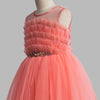 Toy Balloon Kids Cute Dusty rose Full length Gown girls party wear dress