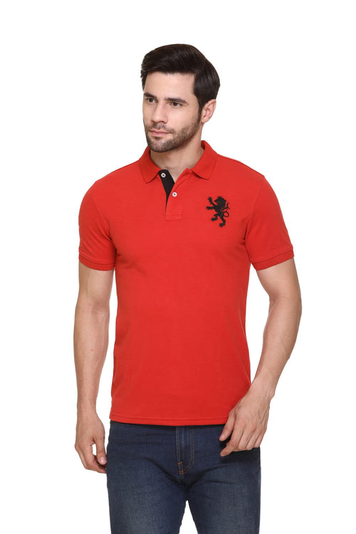 Polo Neck T-Shirt Half Sleeve Wave Planet Pack Of - 6