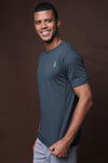 Campus Sutra Tee Inspiration Men Solid Stylish Activewear & Sports T-Shirts