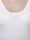 Bodycare Womens Thermal Tops Round Neck Full Sleeves Pack Of 1-White