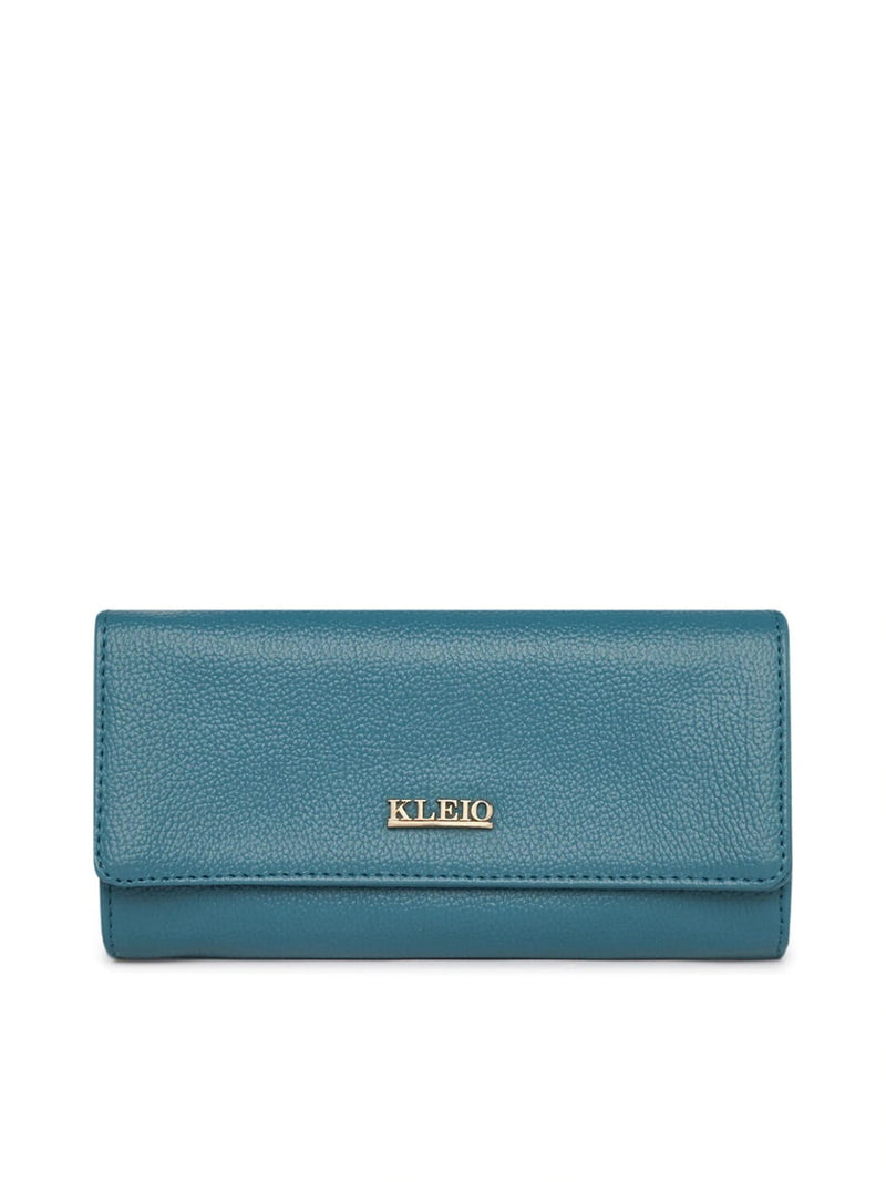 KLEIO Multi Slot Clutch Wallet Purse for Women/Girls (HO5008KL-OG)(OLIVE GREEN)
