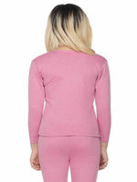 Thermals Unisex Top Round Neck Full Sleeves Solid Fuchsia