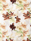 Home Sizzler 2 Piece 3D Flower Polyester Curtain Set