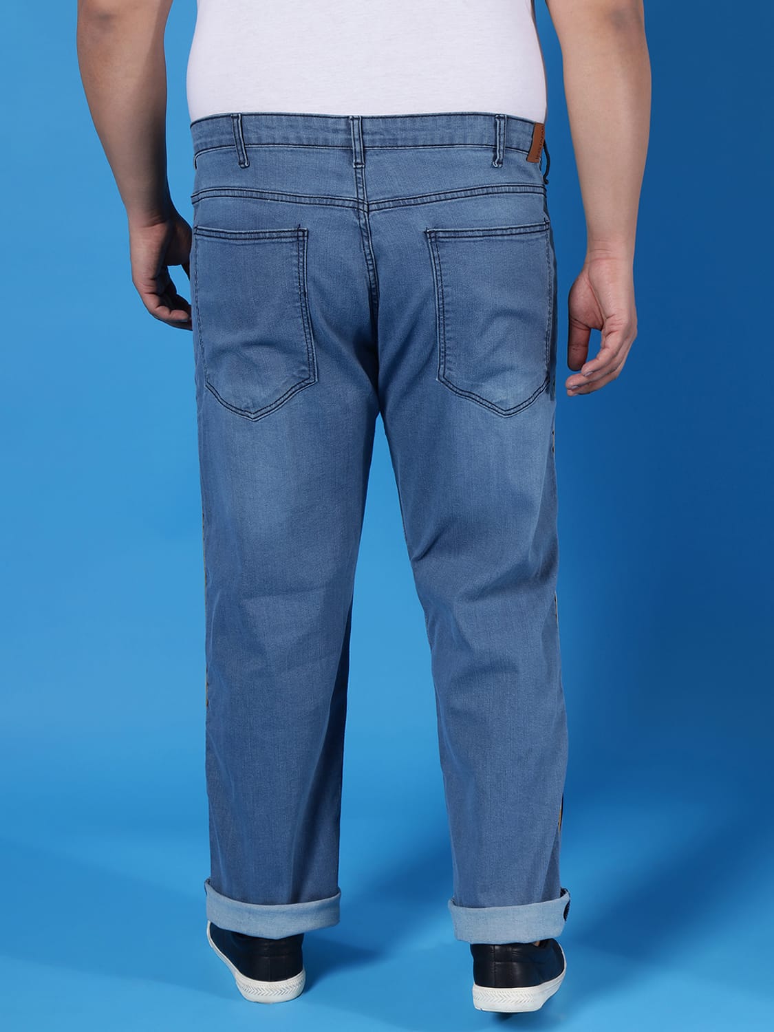 Mens Slim Fit Jeans Stretch Denim Pants Slim Skinny Casual Designer Jeans -  AAA Polymer
