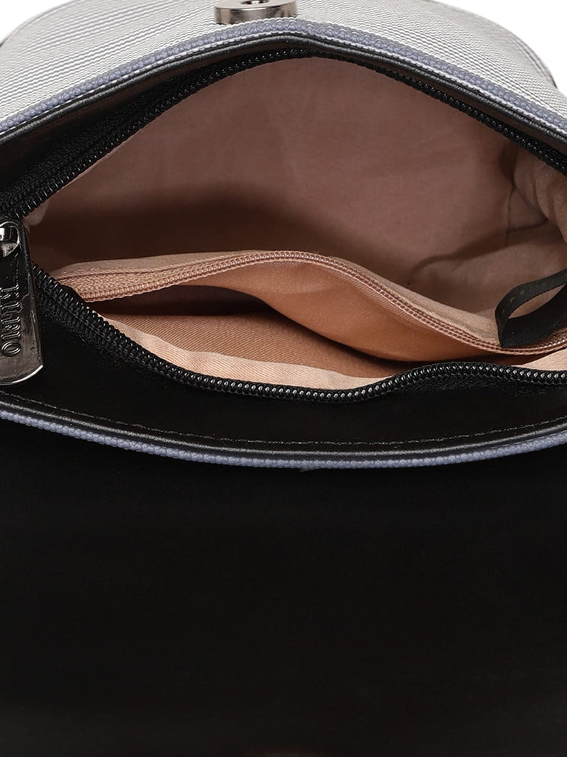 Kleio Purse Pleasures Striped Stylish Sling Bag For Women Girls