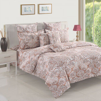 Classy Dazzle Veda Fitted Bed Sheet