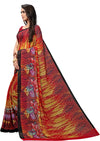 Multicolor Printed Georgette Saree