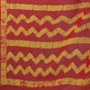 Red Dyed Georgette Saree