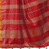 Maroon Woven Silk Blend Saree