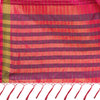 Pink Self Design Art Silk Saree