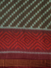 Maroon Printed Art Silk Saree