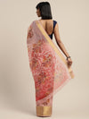 Multicolor Printed Art Silk Saree