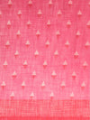 Pink Printed Art Silk Saree