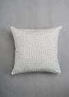 Hash Lines Printed Cotton Cushion Cover - 16" x 6"