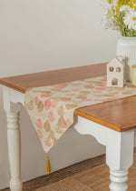 Indian Shimmer Printed Cotton Table Runner - 4 Seater