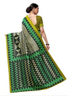 Multicolor Printed Tussar Silk Saree